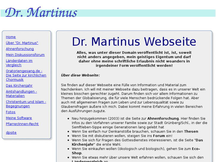 www.drmartinus.de