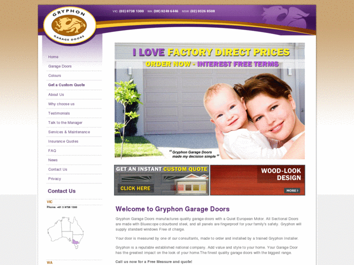 www.gryphongaragedoors.com.au