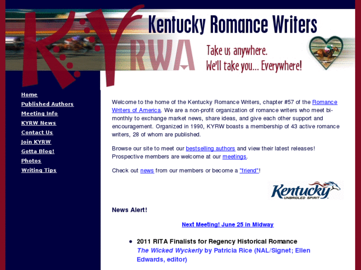 www.kentuckyromancewriters.com