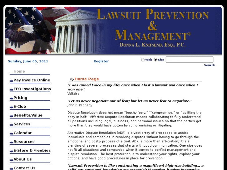 www.lawsuit-prevention.com