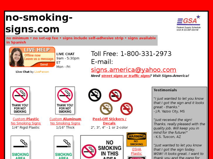 www.no-smoking-signs.com