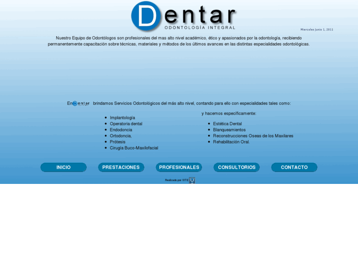 www.odontologiadentar.com