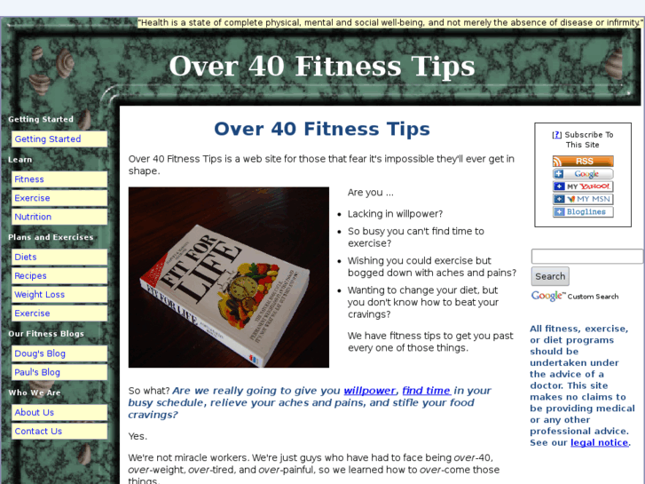 www.over-40-fitness-tips.com