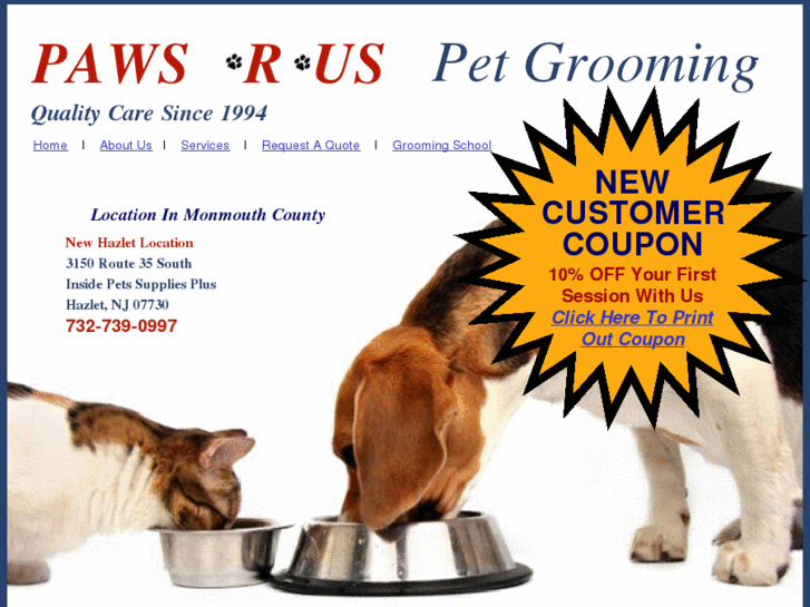 www.pawsrusgroomers.com