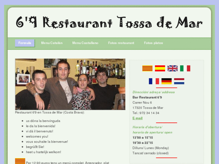 www.restaurant69tossa.com