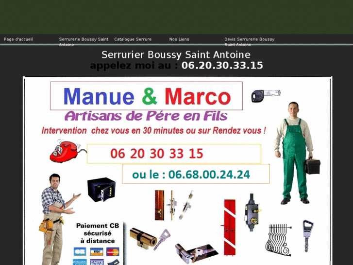 www.serrurierboussysaintantoine.net