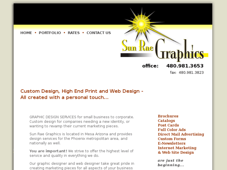 www.sunraegraphics.com
