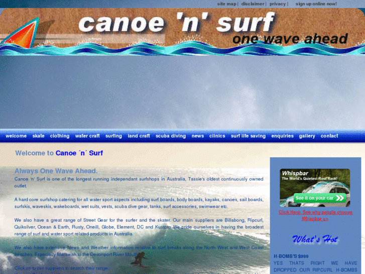 www.canoensurf.com.au