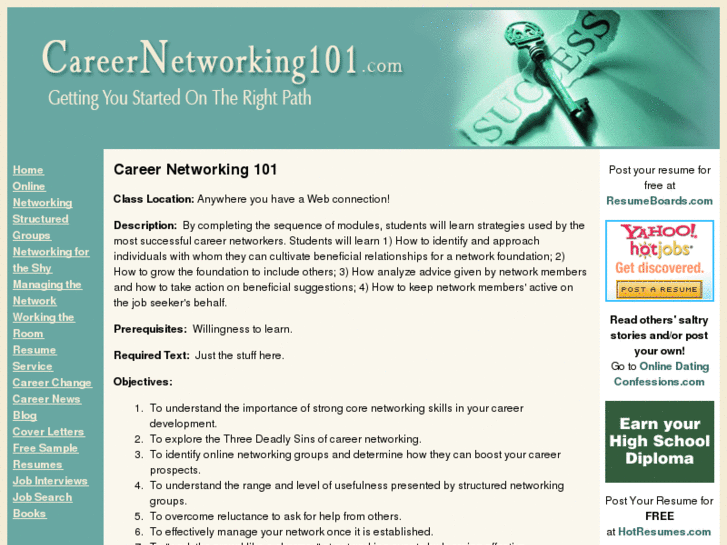 www.careernetworking101.com