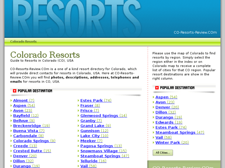 www.co-resorts-review.com