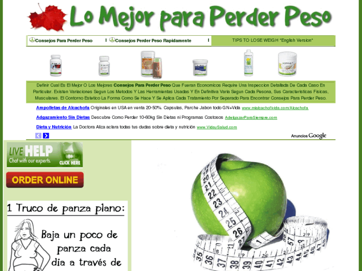 www.consejosparaperderpeso.com