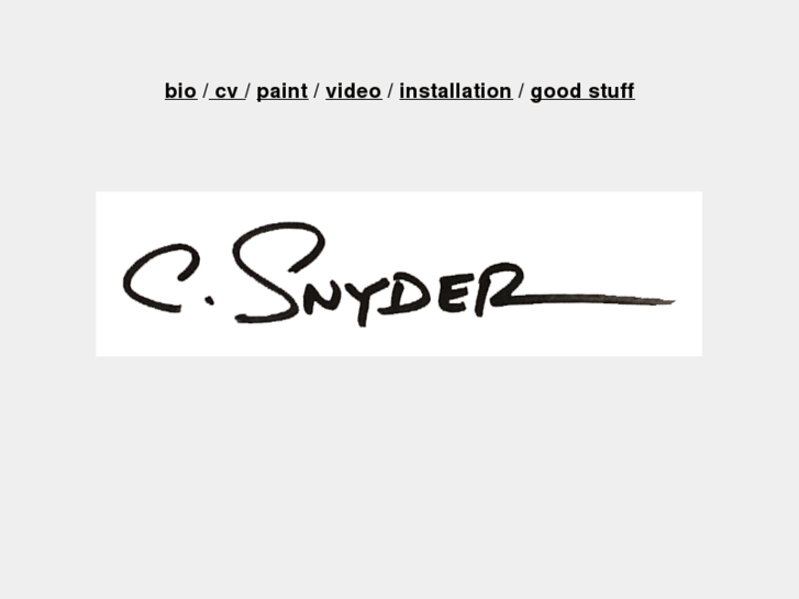 www.csnyderstudio.com
