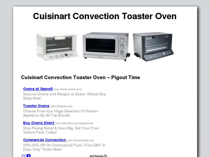 www.cuisinartconvectiontoasteroven.com