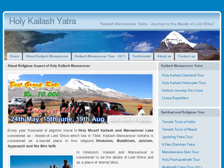 www.kailashmanasarovar.net