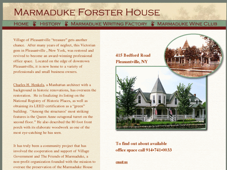 www.marmadukeforsterhouse.com