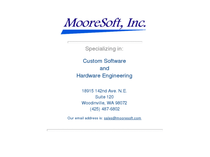 www.mooresoft.com