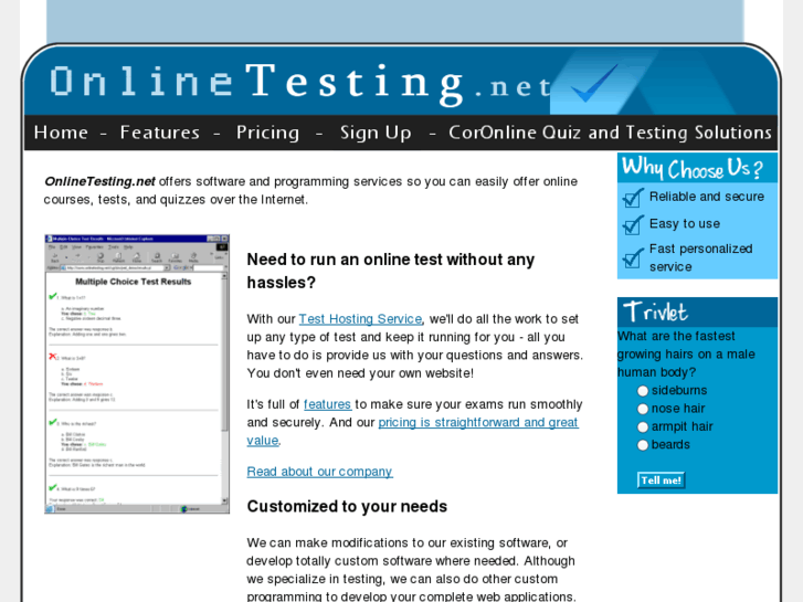 www.onlinetesting.net