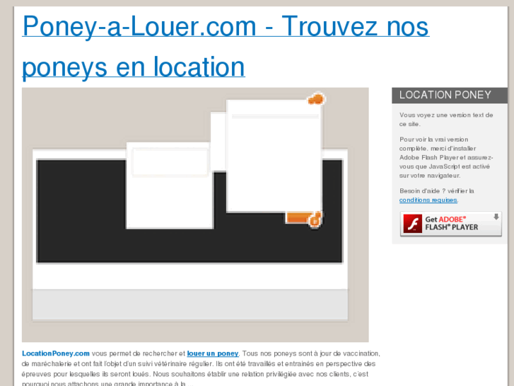 www.poney-a-louer.com