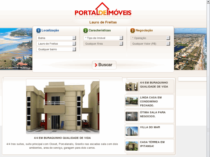 www.portaldeimoveislauro.com.br