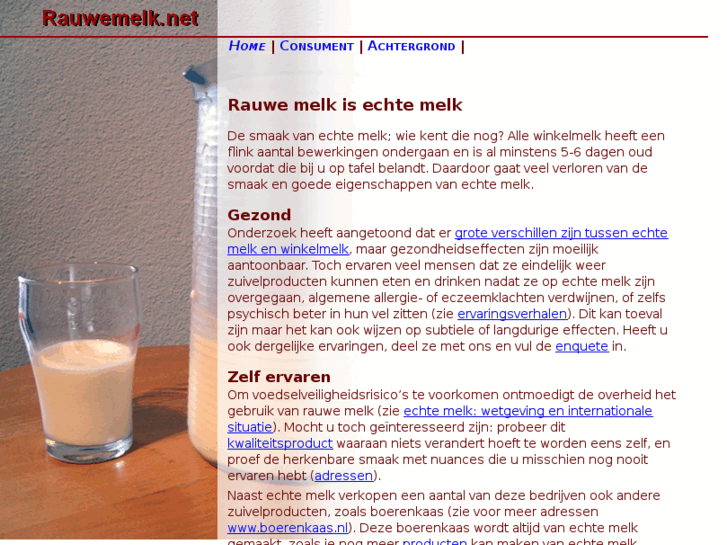 www.rauwemelk.net