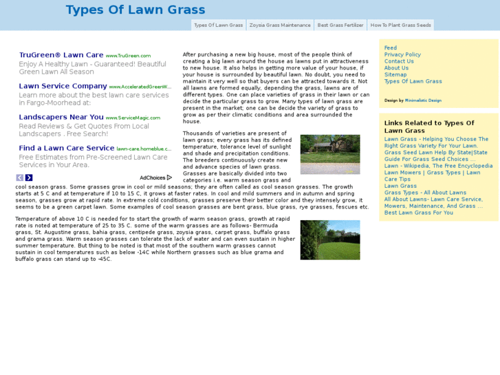 www.typesoflawngrass.com