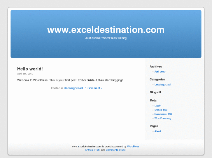 www.exceldestination.com
