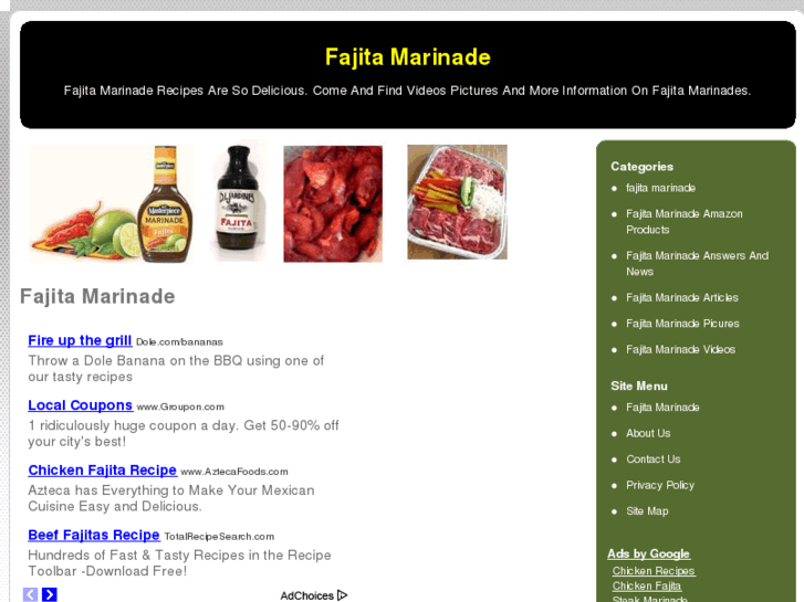 www.fajitamarinade.net