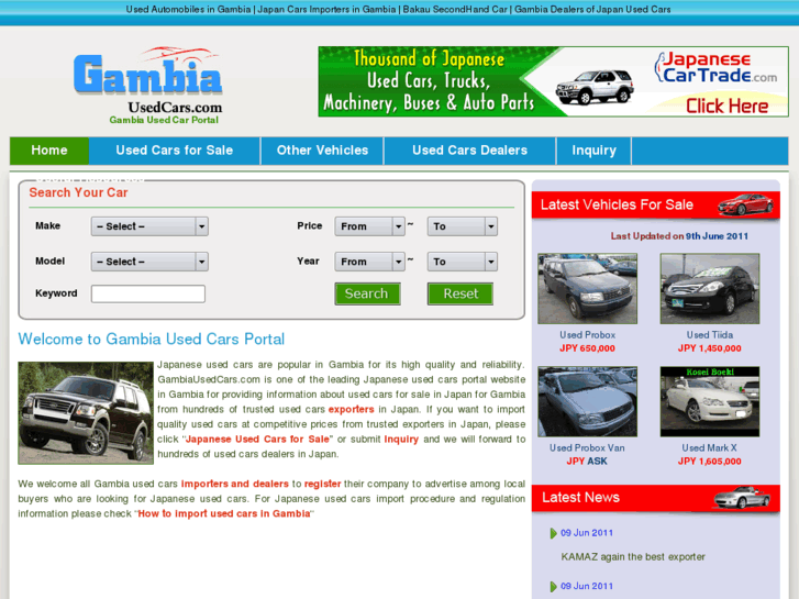 www.gambiausedcars.com