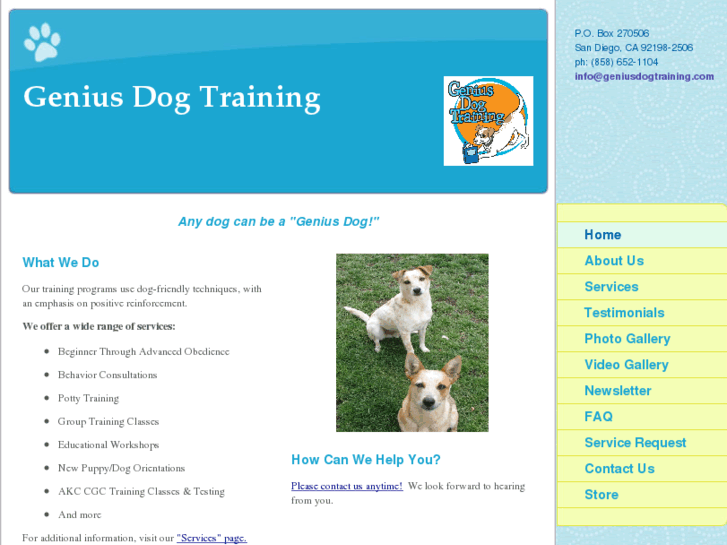 www.geniusdogtraining.com