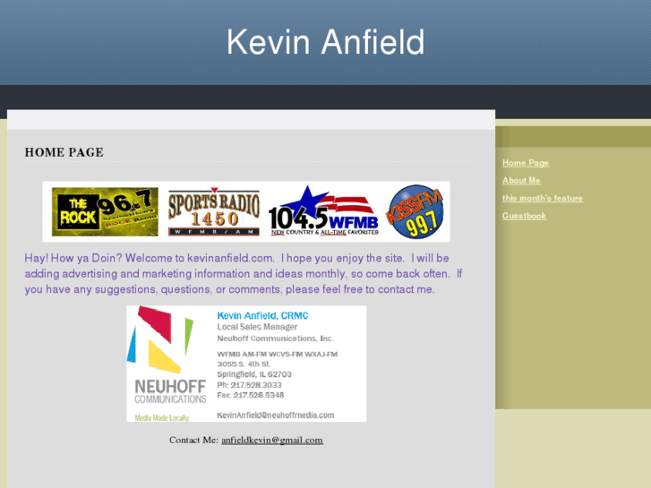 www.kevinanfield.com
