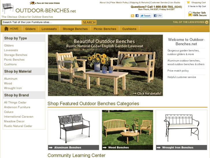 www.outdoor-benches.net