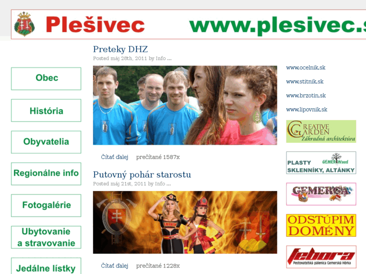 www.plesivec.sk