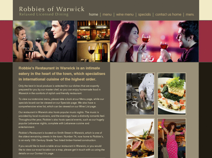 www.robbiesrestaurant.com