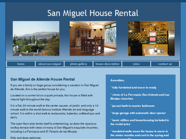 www.sanmiguelhouserental.com