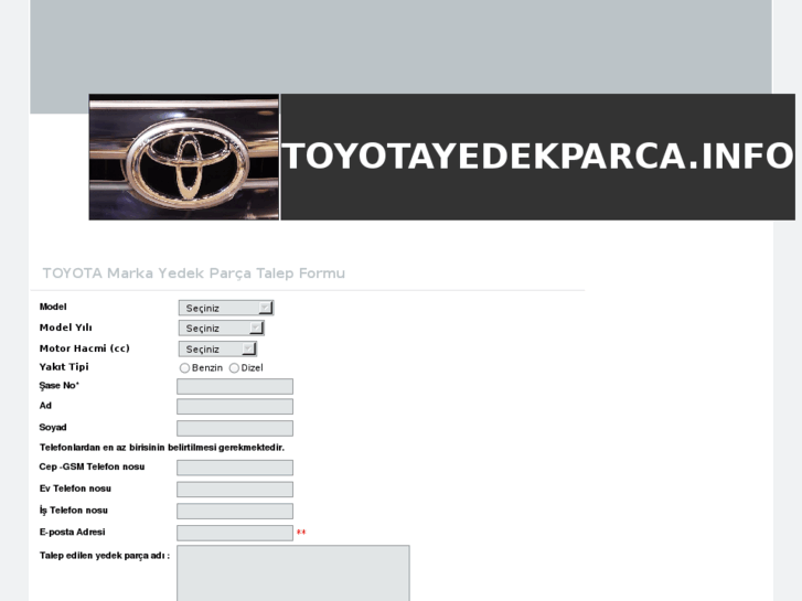 www.toyotayedekparca.info