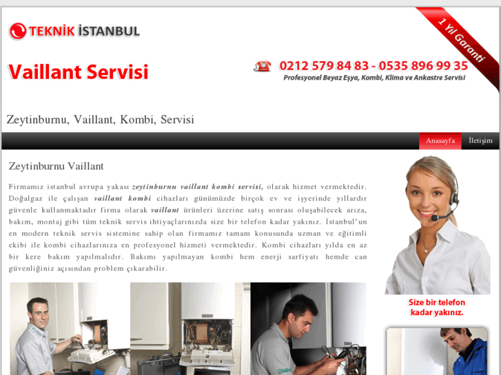 www.zeytinburnuvaillantkombiservisi.com