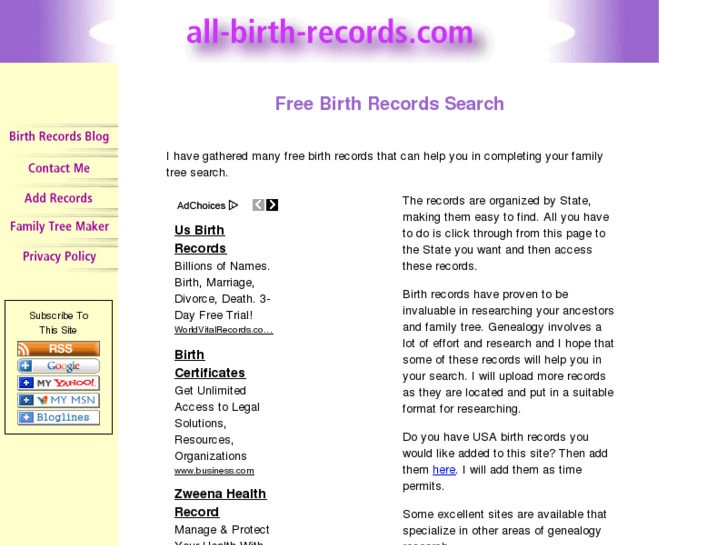 www.all-birth-records.com
