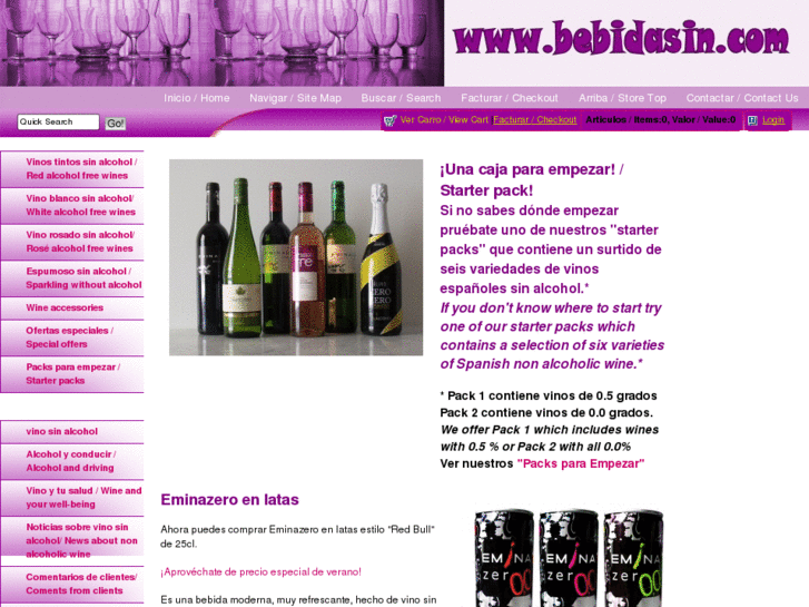 www.bebidasin.com