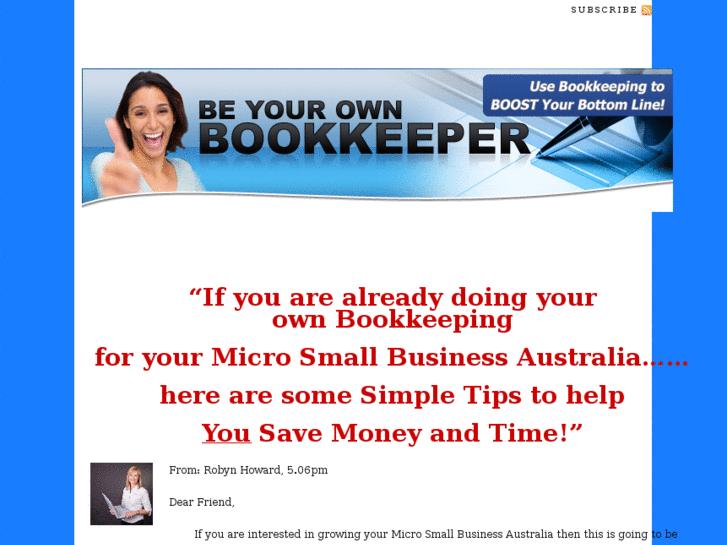 www.beyourownbookkeeper.com