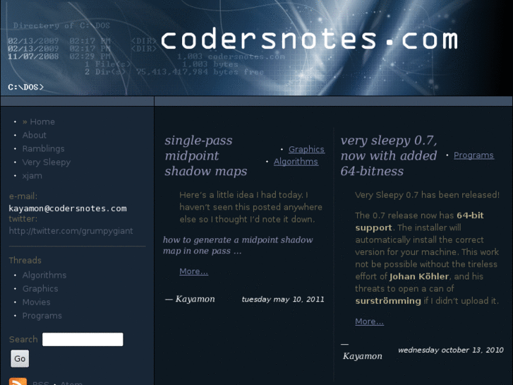 www.codersnotes.com