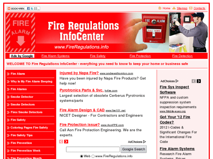 www.fireregulations.info