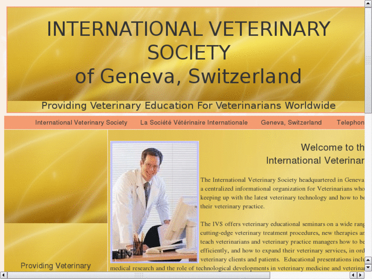 www.internationalveterinarysociety.org