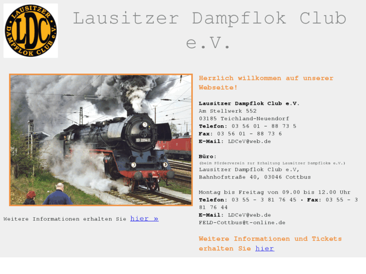 www.lausitzerdampflokclub.de