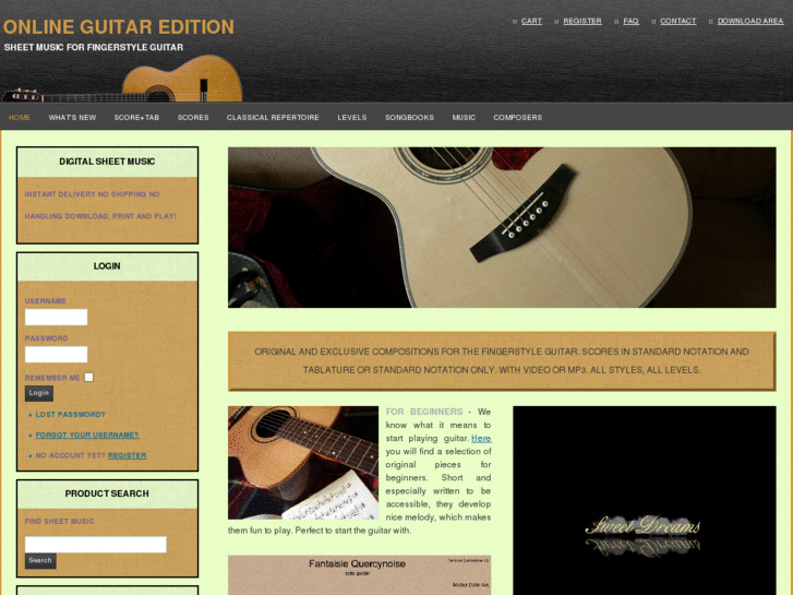 www.onlineguitaredition.com