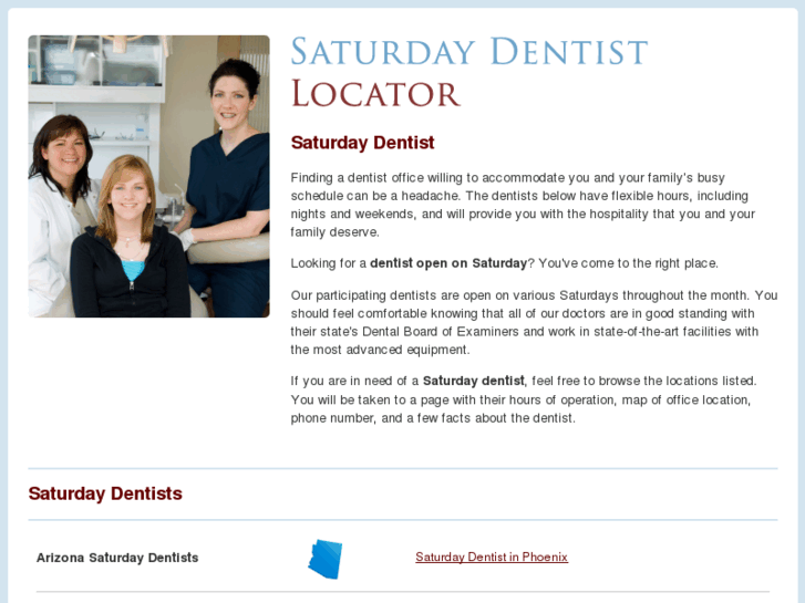 www.saturdaydentist.net