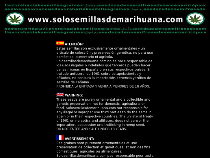 www.solosemillasdemarihuana.com