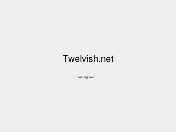 www.twelvish.net