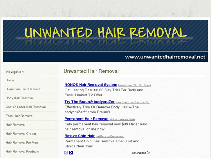 www.unwantedhairremoval.net