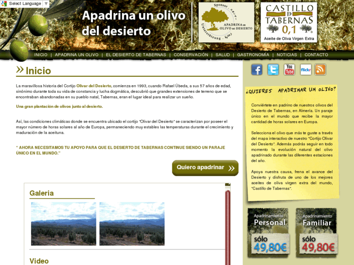 www.apadrinaunolivodeldesierto.eu