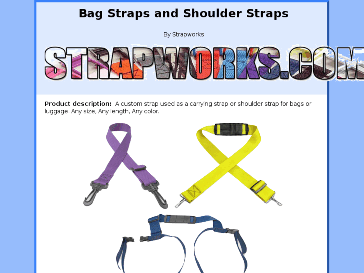 www.bagstraps.info